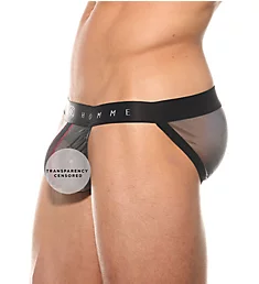 Magnet Lowrise Sheer Brief with Detachable Pouch SILVR2 S