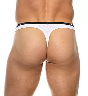 Base-X Micromodal Thong WHT M