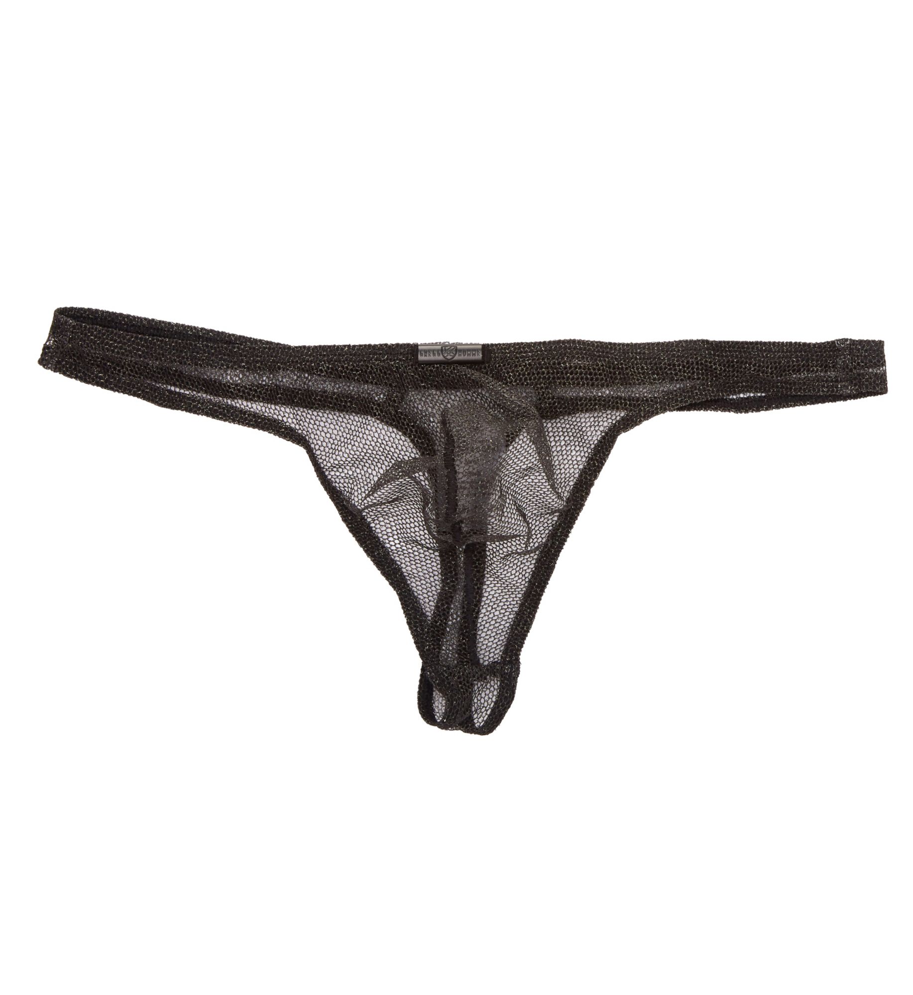 Gregg Homme 210004 Dragonfly Shiny Sheer Mesh Low Cut Thong