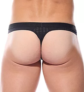 Chill Viscose Blend Thong Black S