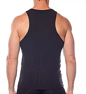 Chill Viscose Blend Muscle Shirt Black L