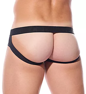 Chill Viscose Blend Jock Brief Black XS