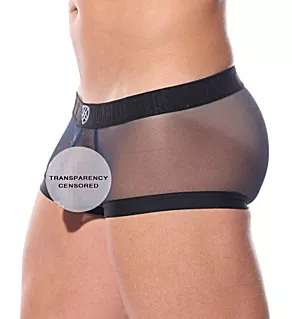 Pleez Me Sheer Mesh Trunk Navy L
