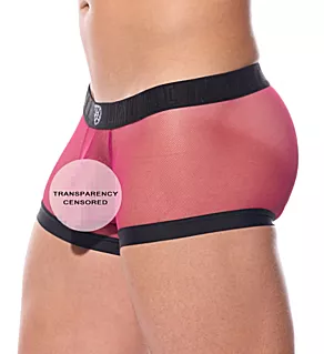 Pleez Me Sheer Mesh Trunk Pink L