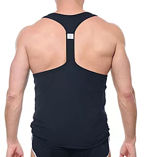 Strata Second Skin Tank Top Black S