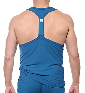 Strata Second Skin Tank Top Denim S