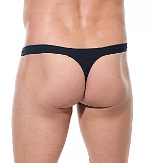 Strata Micro Modal Thong Black XL