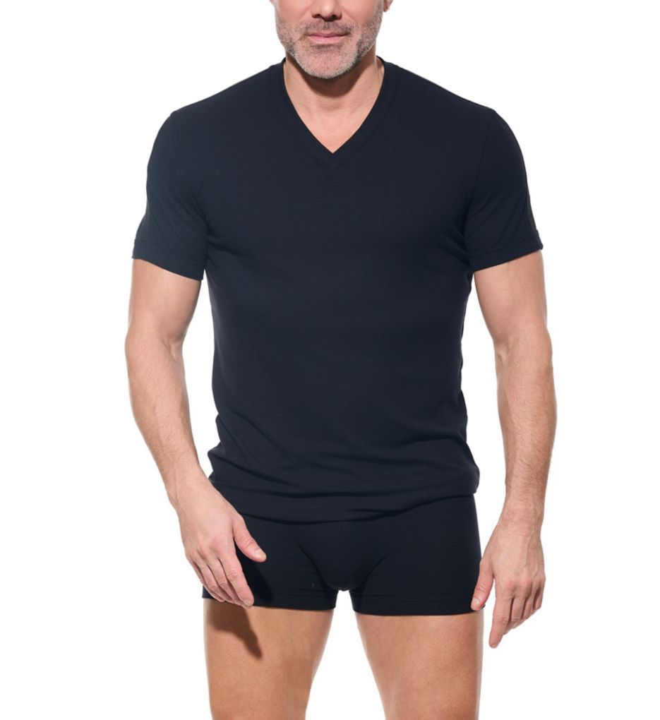 Gregg Homme Strata Micro Modal T-Shirt 220107 - Image 4