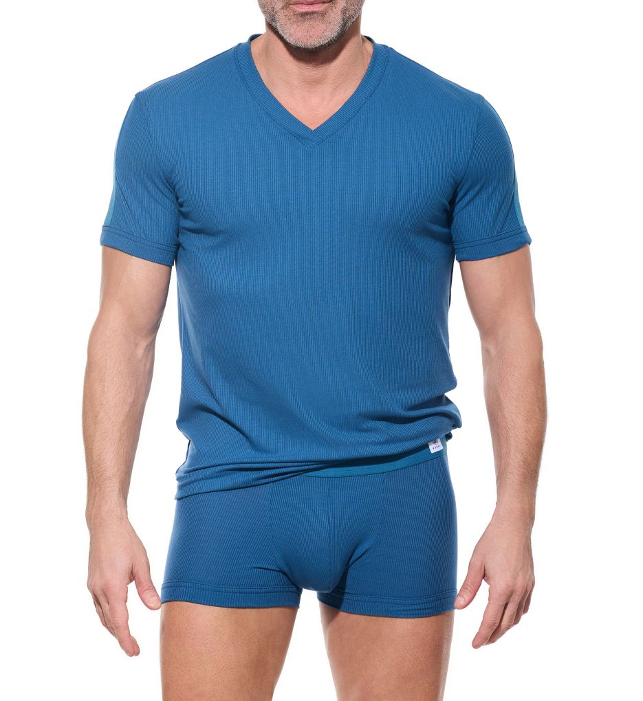 Gregg Homme Strata Micro Modal T-Shirt 220107 - Image 5