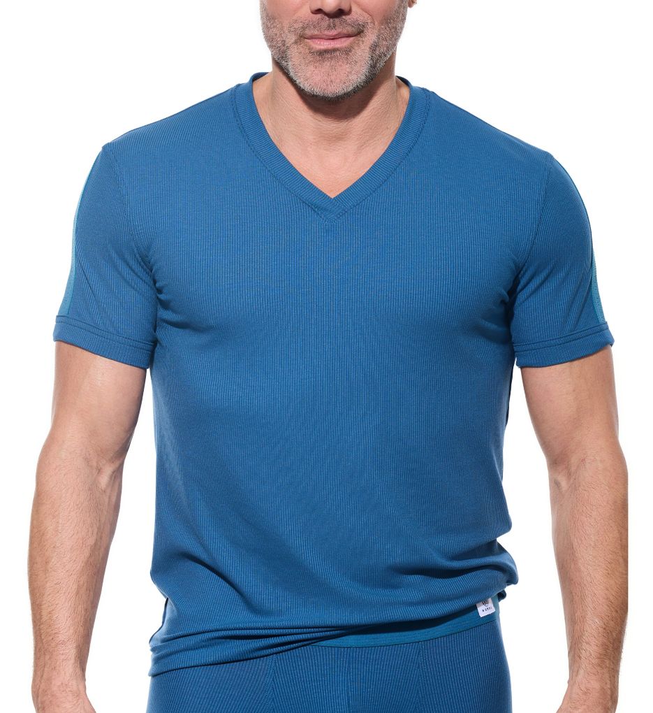 Gregg Homme Strata Micro Modal T-Shirt 220107 - Image 1