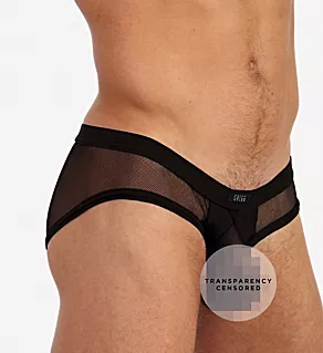 X-Rated Maximizer Mesh Enhancer Brief BLK L