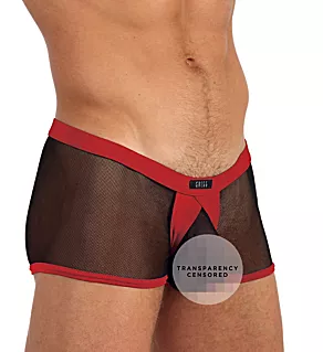 X-Rated Maximizer Mesh Enhancer Trunk RED L