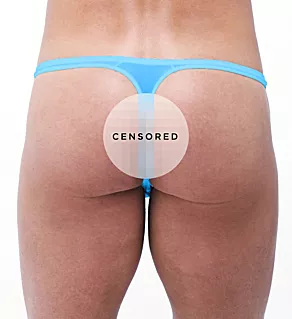 Torridz Hyperstretch Low Rise Thong Aqua L