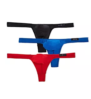 Torridz Hyperstretch Low Rise Thongs - 3 Pack BRRPK L