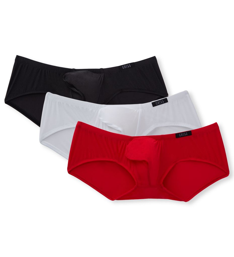 Torridz Hyperstretch Low Rise Trunks 3 Pack BWRPK L by Gregg Homme