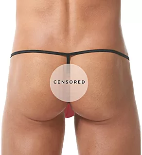 Boytoy Stretch Low Rise G-String RED M
