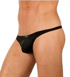 Wonder Microfiber Low Rise Thong BLK S