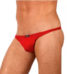 Wonder Microfiber Low Rise Thong RED S