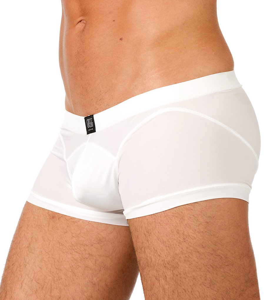 Gregg Homme 96105 Wonder Microfiber Low Rise Boxer Briefs (White)