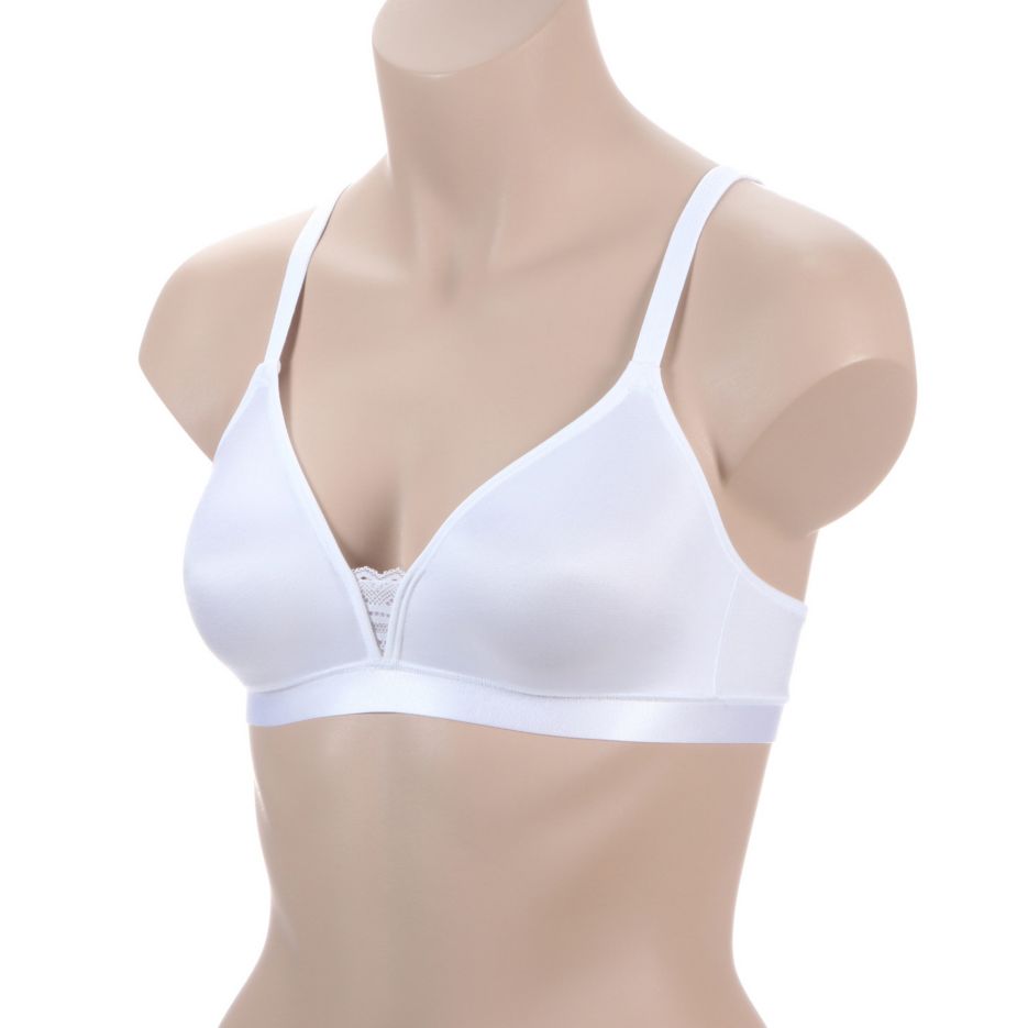 Hanes HC58 Lift Perfection Wire Free Bra 36B White NEW WITH