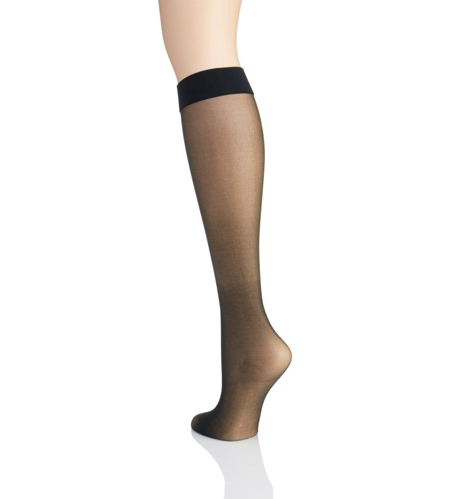 Silk Reflections Run Resistant Knee Highs - 2 Pack