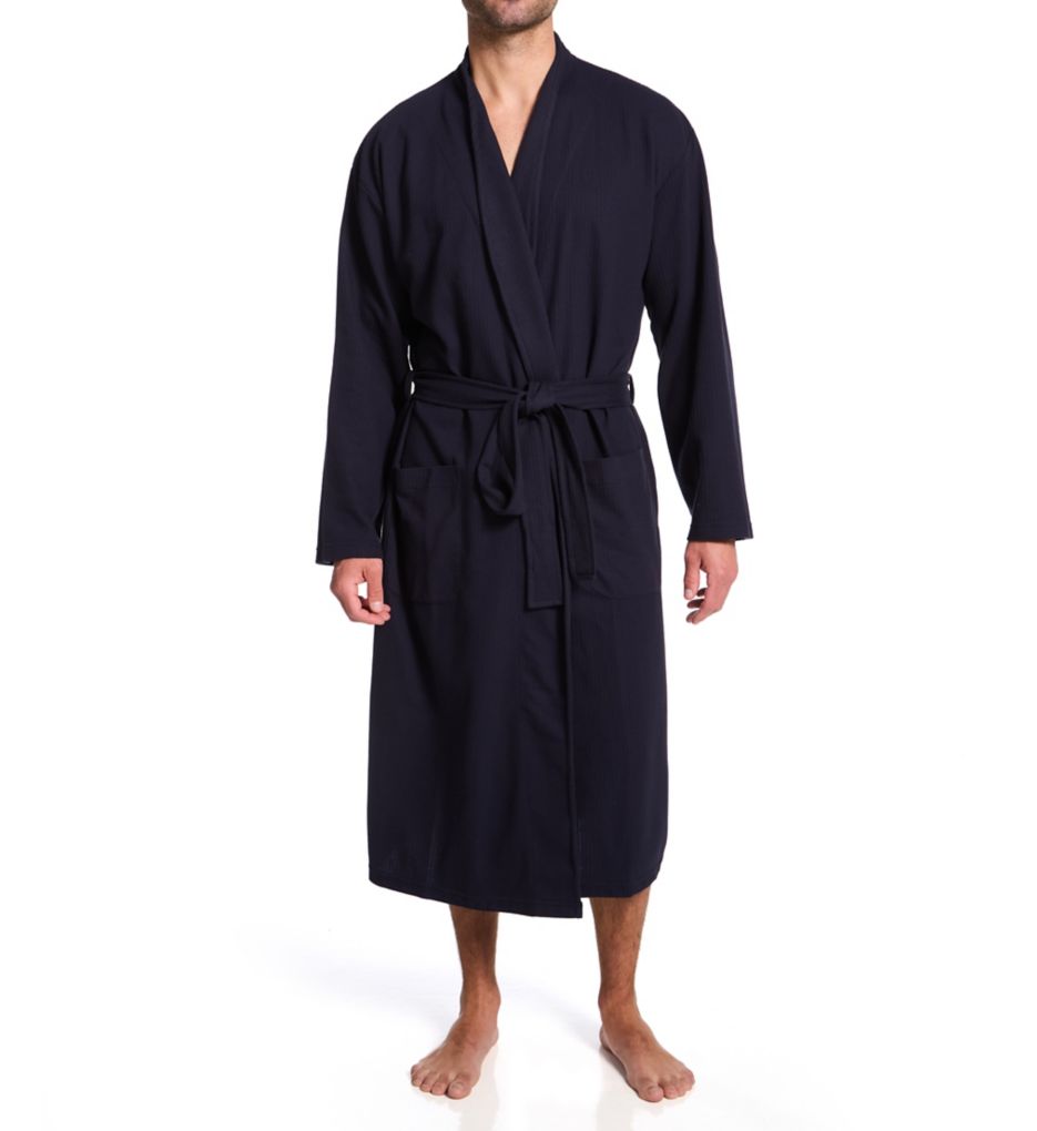 Hanes Waffle Knit Robe 1138 - Image 1