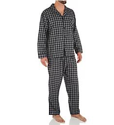 Classics Broadcloth Woven Pajama Set BKLPLD M