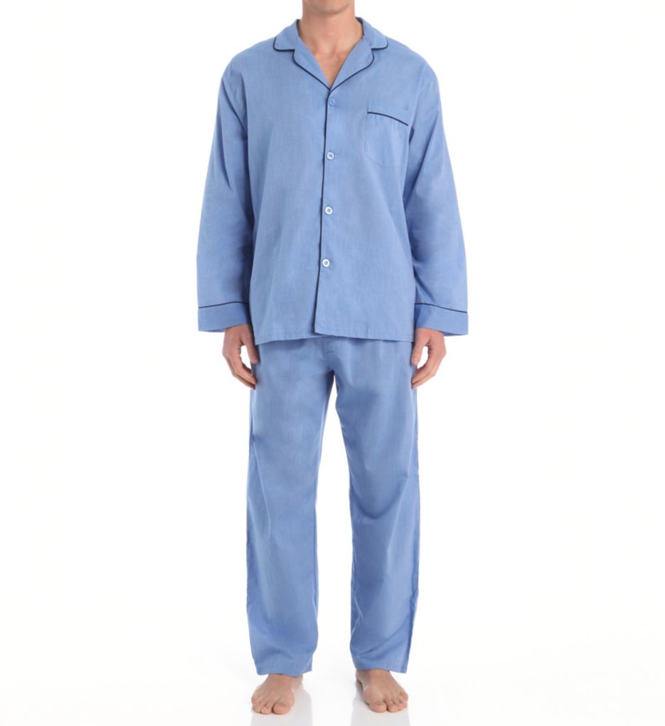 Big Man Classics Broadcloth Woven Pajama Set-fs