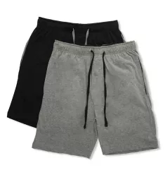 Big Man Classic Cotton Blend Lounge Short - 2 Pack