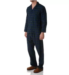 Tall Man Plaid Flannel Pajama Set BKPLD LT