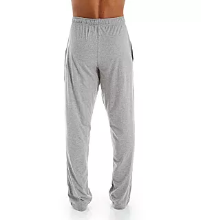 Classics 100% Cotton Knit Pant - 2 Pack Black/Grey L