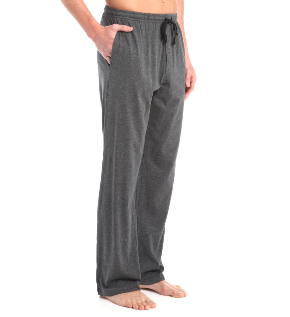 Men's Comfort Knit Elastic-Leg Cotton Pajama Pants