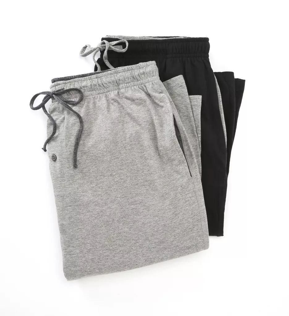 Big Man Classics 100% Cotton Knit Pant - 2 Pack