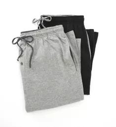 Big Man Classics 100% Cotton Knit Pant - 2 Pack