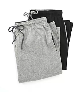 Tall Man Classics 100% Cotton Knit Pant - 2 Pack