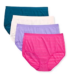 Ultimate ComfortFlex Fit Brief Panty - 4 Pack