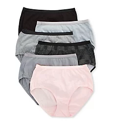 Cotton Brief Panty - 6 Pack