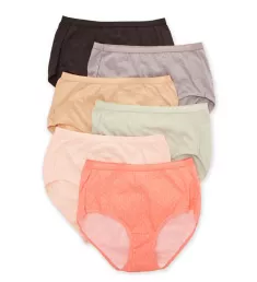 Cotton Brief Panty - 6 Pack