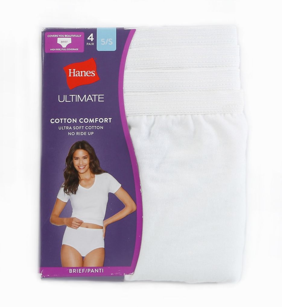 100% Cotton Brief Panty - 4 Pack-cs1