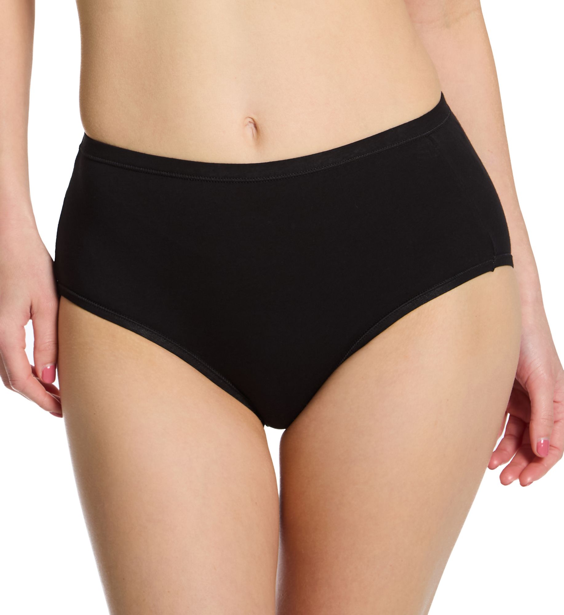 Hanes Ultimate ComfortSoft Brief Panties - 5 Pack Assorted MBF 7  - Image 1