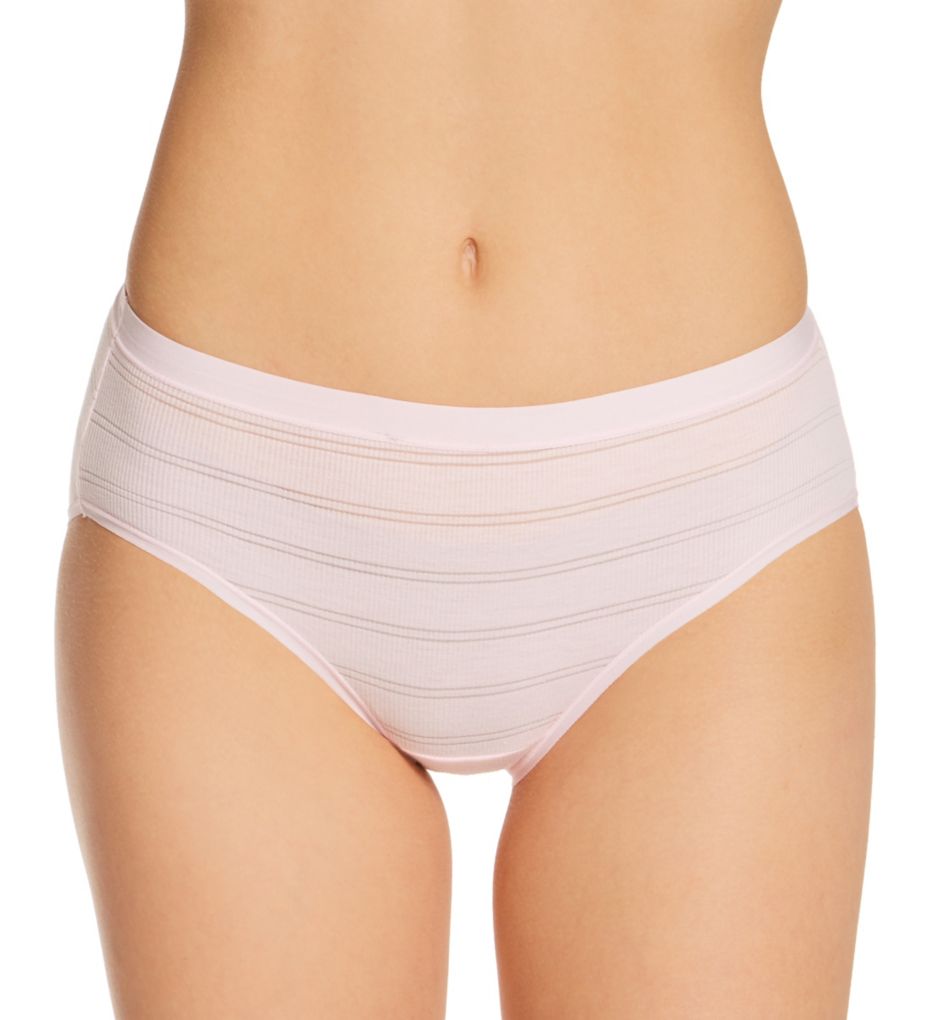 Comfort Flex Fit Hipster Panty - 4 Pack BalrnaWhiteLilacSilver 5 by Hanes