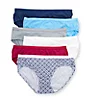 Hanes Cotton Hipster Panty - 6 Pack 41H6CC - Image 3