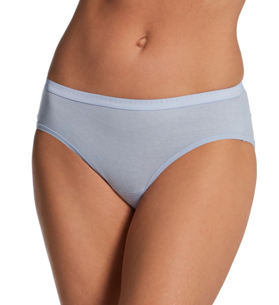 Hanes Women's Cotton Hipster Underwear, Moisture Wicking, 6-Pack