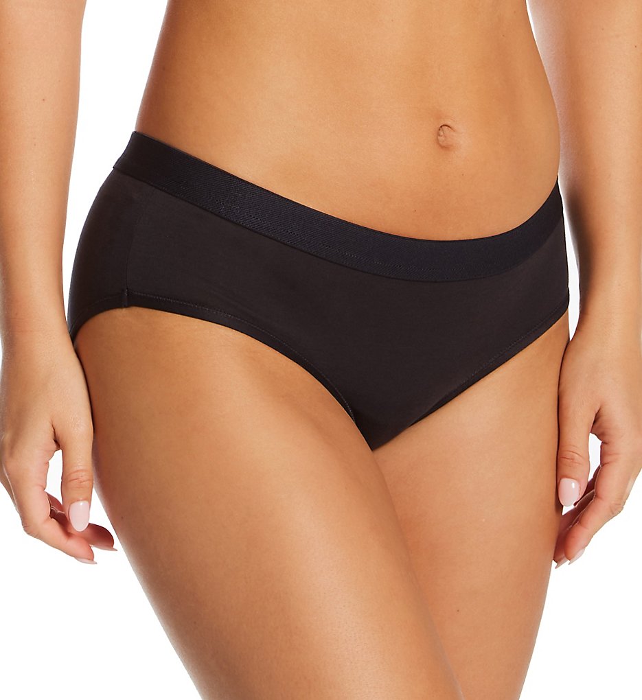 Authentic Hipster Panty Black 2X by Hanes