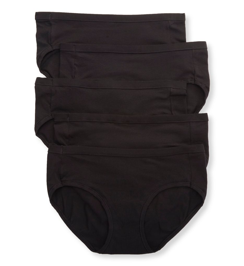 5-pack Cotton Briefs - Black - Kids