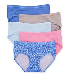 Cotton Stretch Hipster Panty - 5 Pack