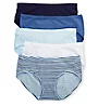 Hanes Cotton Stretch Hipster Panty - 5 Pack 41W5CS - Image 3