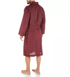 Woven Shawl Robe RPlaid M/L