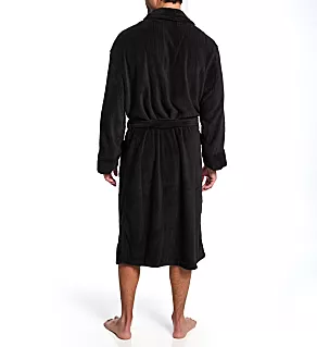 Ultimate Plush Soft Touch Robe Black O/S