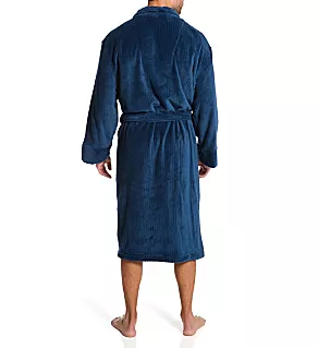 Ultimate Plush Soft Touch Robe Navy O/S
